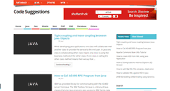 Desktop Screenshot of codesuggestions.com