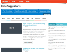 Tablet Screenshot of codesuggestions.com